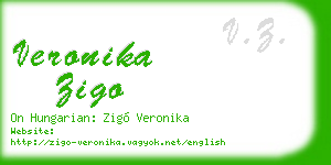 veronika zigo business card