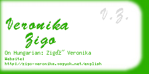 veronika zigo business card